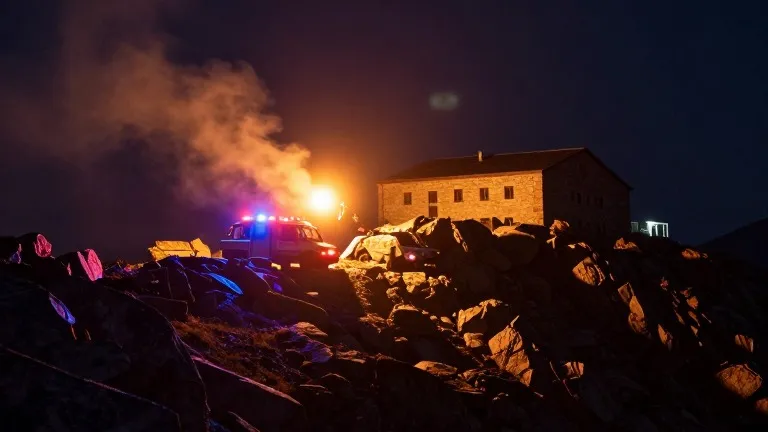 Illustration for: 33-Year-Old Detained After Fire Destroys Eagle's Nest at 1,800m Elevation