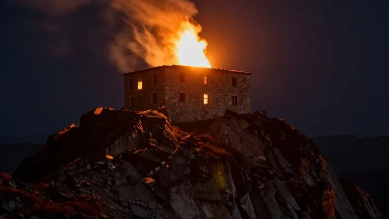 Illustration for: Bavaria to Rebuild Burned Kehlsteinhaus