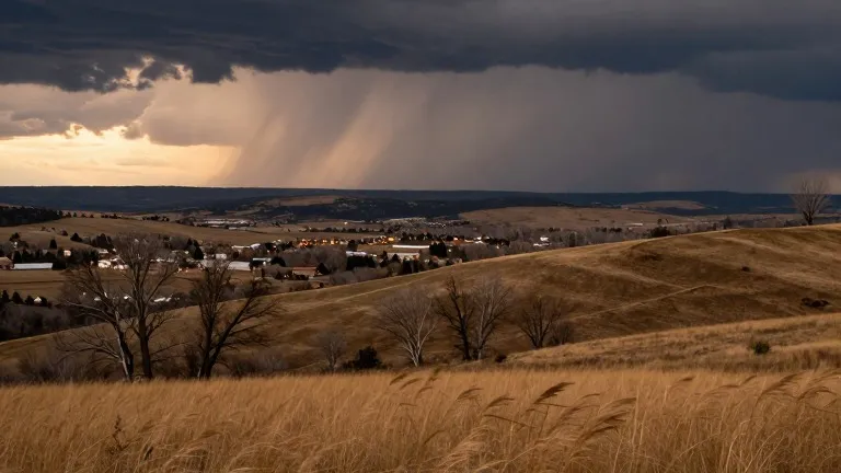 Illustration for: Cold Front Cools Southern Colorado and Delivers Rain Ahead of Weekend