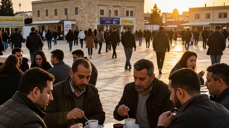 Illustration for: Palestinian voters target 15 seats in tight Israel race