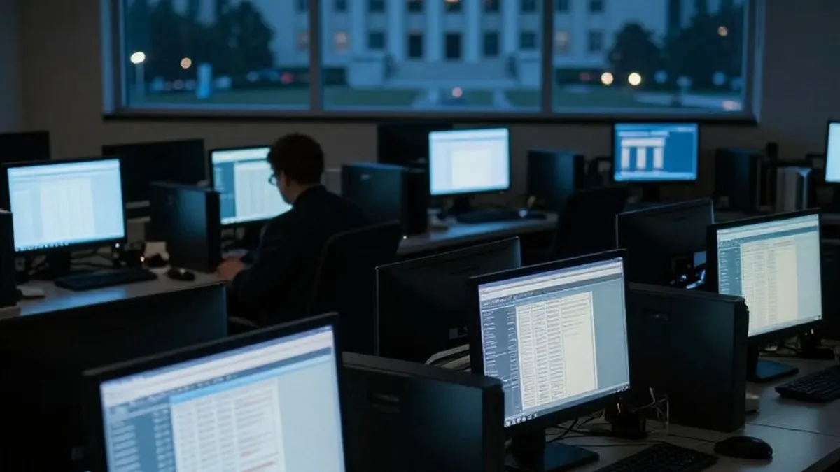 Illustration for: Leak Site Publishes Data on More Than 40,000 Homeland Security Employees