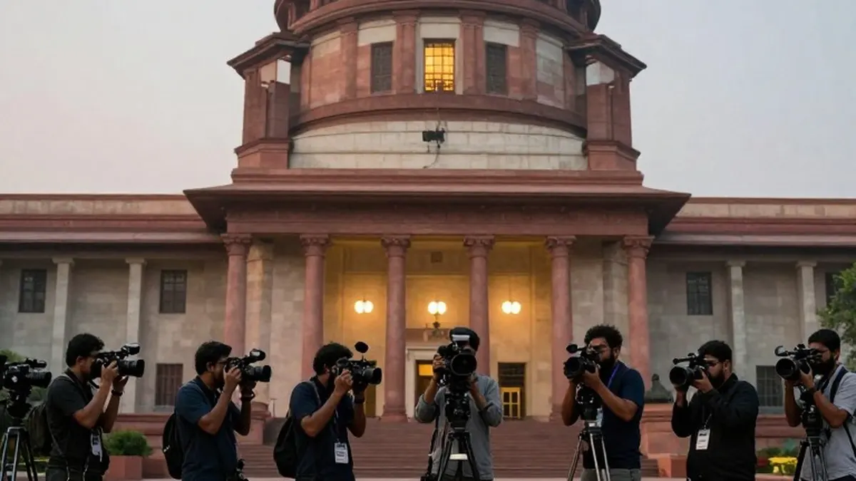 Illustration for: Indian Media Groups Ask Supreme Court to Strike Down Privacy Law Provisions