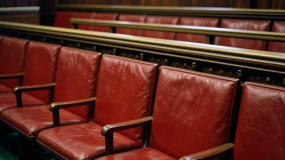 Illustration for: Reform UK leader misses budget speech over seating dispute fears